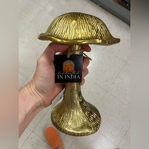 Rare gold mushroom